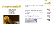 Tablet Screenshot of c-gold.com